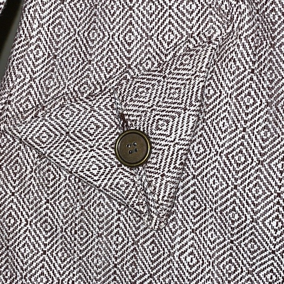 Anthropologie Tulle Coat Size L Lined ZipFront - Picture 5 of 14